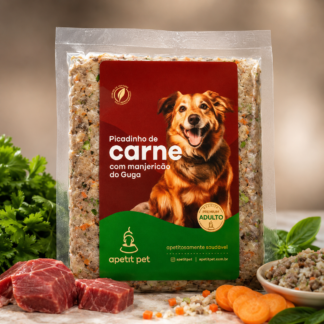 Picadinho de carne com manjericão do Guga