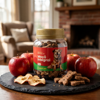 Biscoito Integral de Maçã com Canela